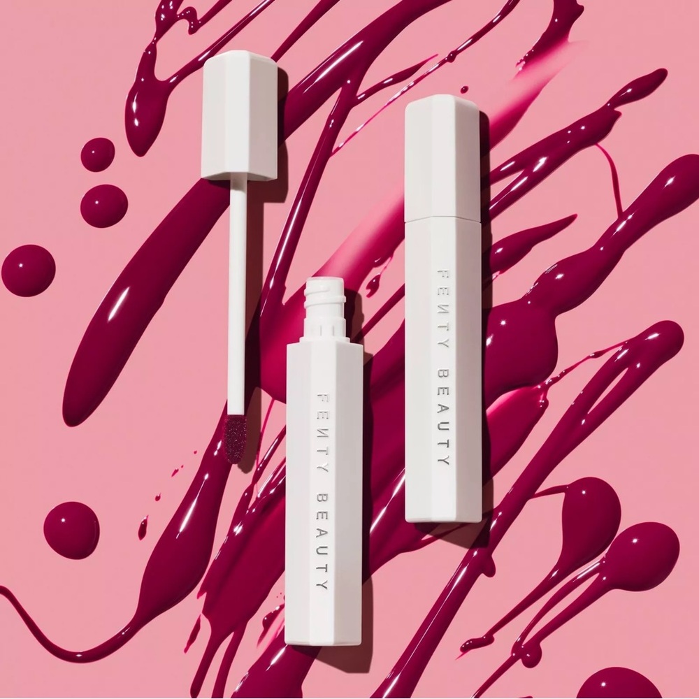 💋 FENTY BEAUTY Poutsicle Hydrating Lip Stain- Fuchsia Wife 05 💋 - Picture 2 of 6